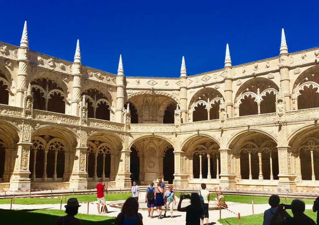 Inside the Jeronimos Monastery