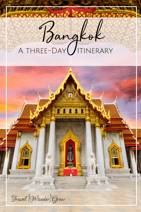 This Bangkok travel guide provides a 3 day itinerary on the best things to do in the city! Get tips on what food to eat, what hotels to stay in, and what activities to do in this bustling city. See night markets, temples, cruise the Chao Phraya River, and more! Bangkok is a tourist's dream, as there is so much that you can do here without spending a great deal of money. #bangkoktravelguide #thailandtraveldestinations