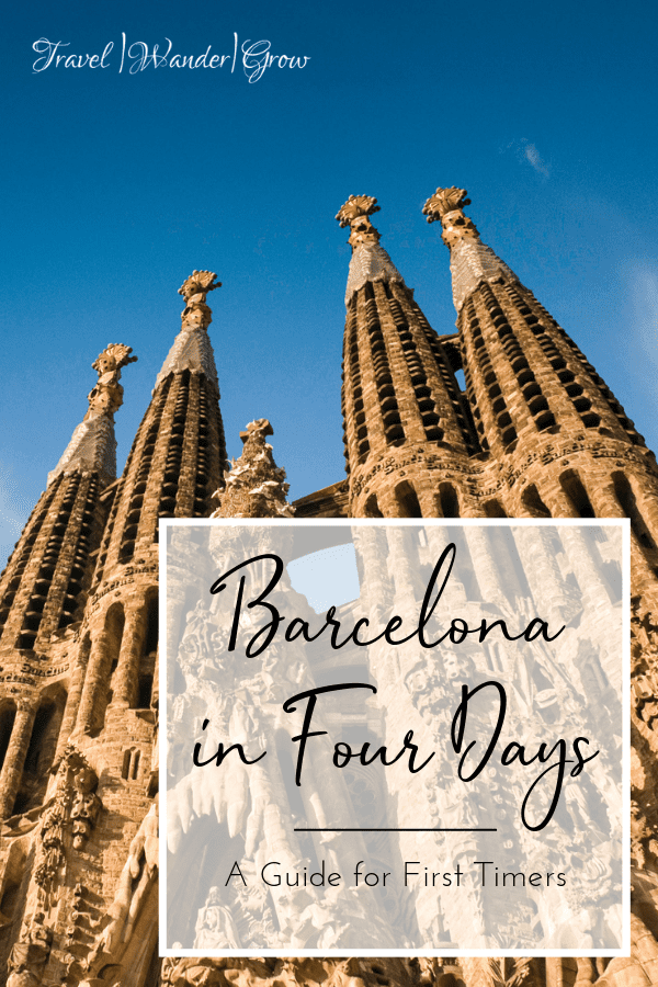 Interested in visiting Barcelona? This post will give you the best things to do in Barcelona all in a four-day itinerary. Get tips on which landmarks to visit, such as Park Guell, La Sagrada Familia, and the Gothic Quarter of the city. Get tips on where to go shopping, how to see the beach, and which restaurants to eat at in this amazing city. See mount Tibidabo, Passeig De Gracia, and more! This guide comes complete with a city map, so you won't get lost on your visit! #barcelonatravelguide 
