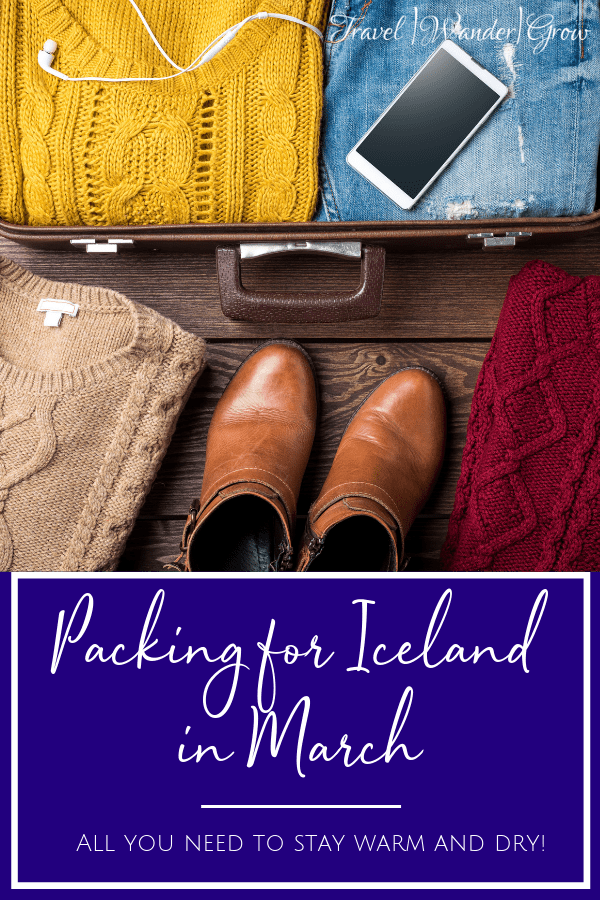 Packing for Iceland in March!