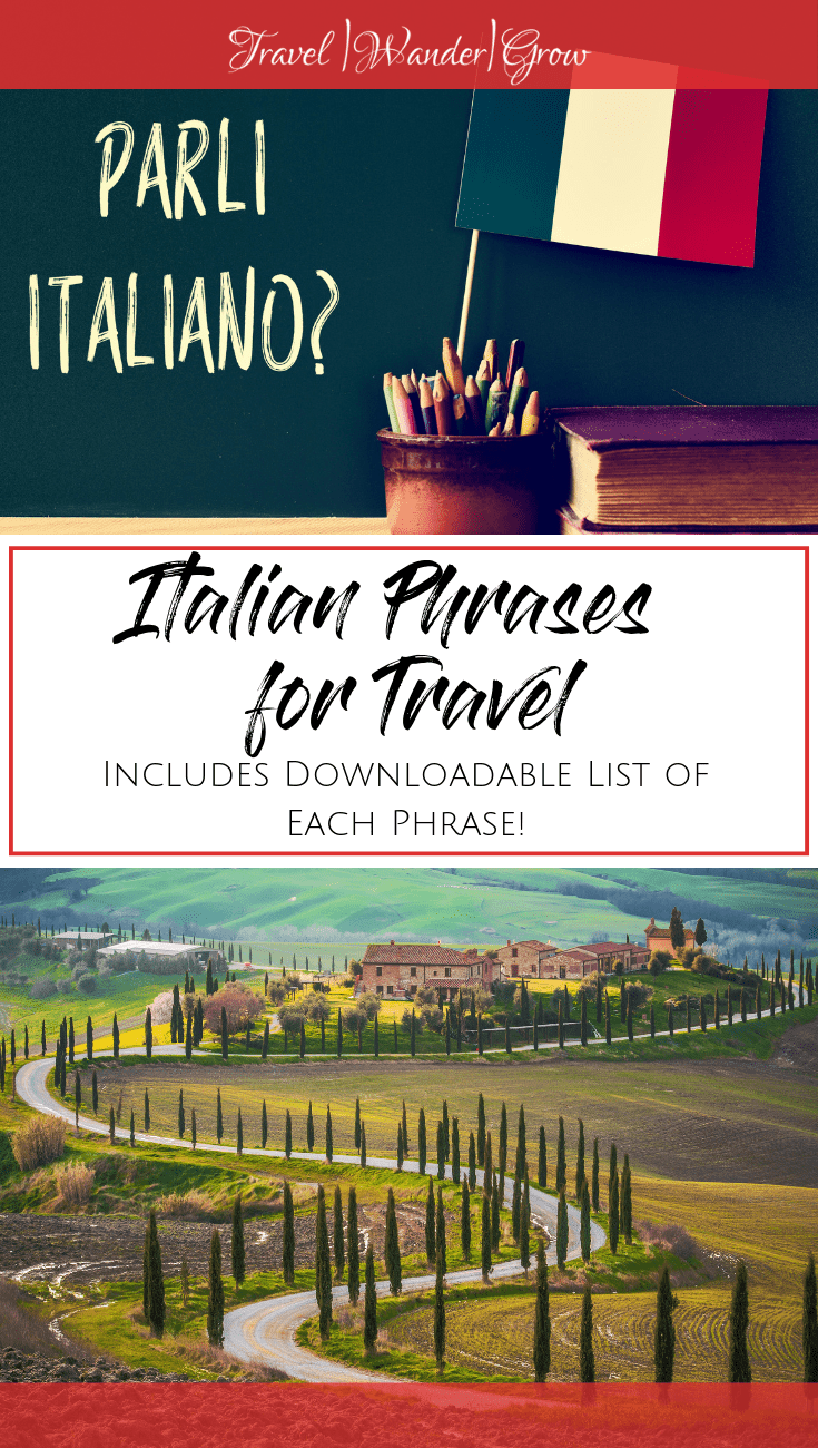 Italian Sayings for Travel | The Basics