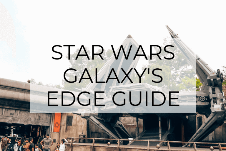 Star Wars: Galaxy’s Edge – Tips & What to Expect