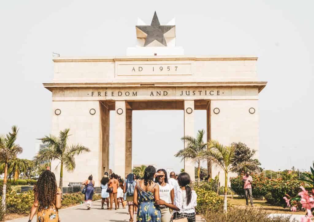 Black Star Square in Accra