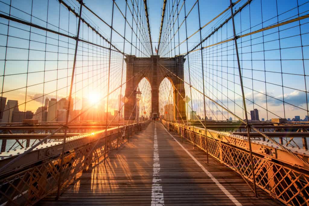 The Brooklyn Bridge