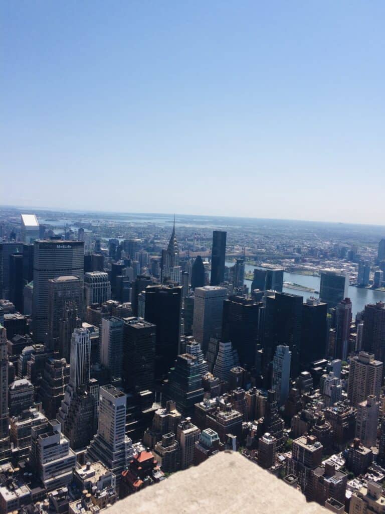 NYC Skyline with View of Chrysler Building