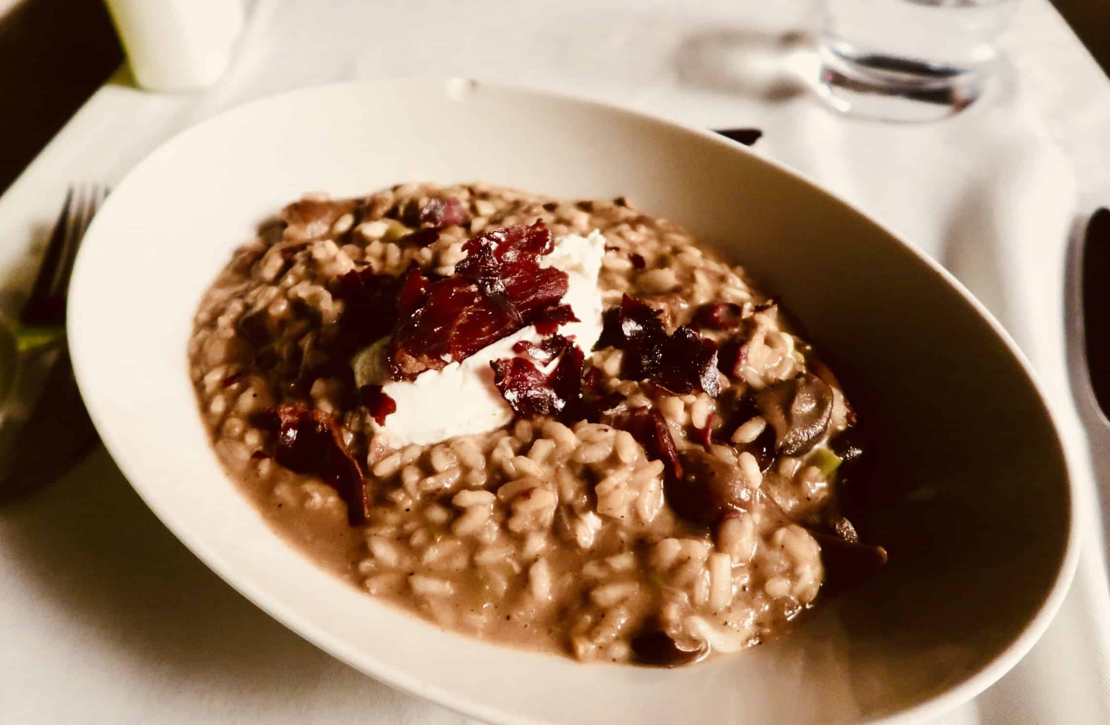 Risotto at the Athens Gate Hotel