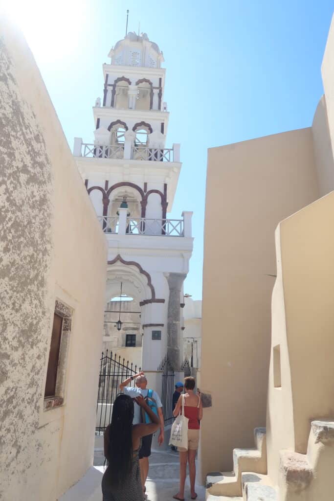 Pyrgos Village  bell tower