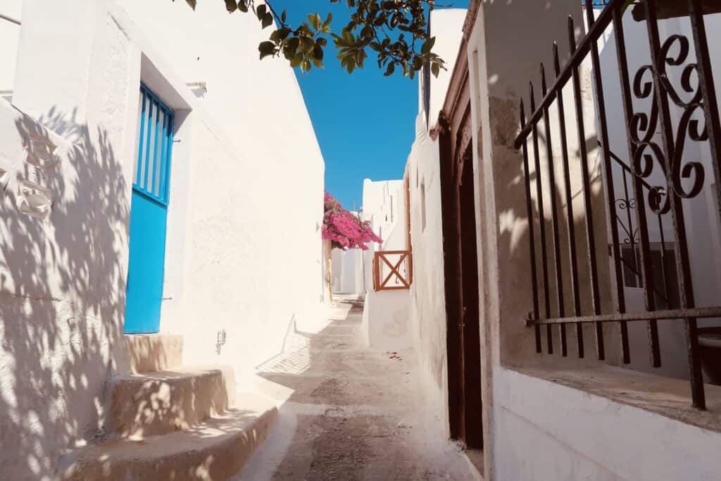 Pyrgos Village street