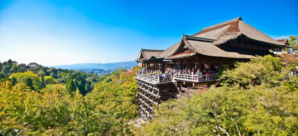 Kiyomizo-dera in Kyoto