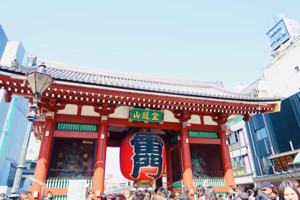Entrance of Senso-ji Temple