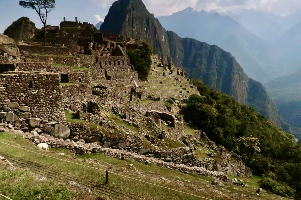 Climbing Machu Picchu