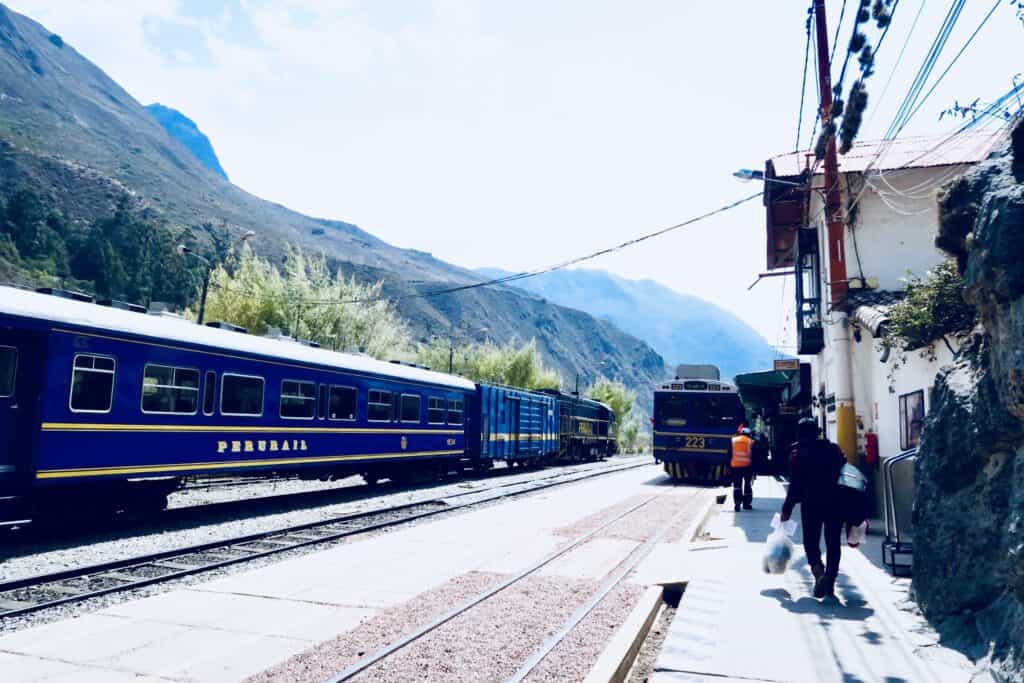 Ollantaytambo Train Station