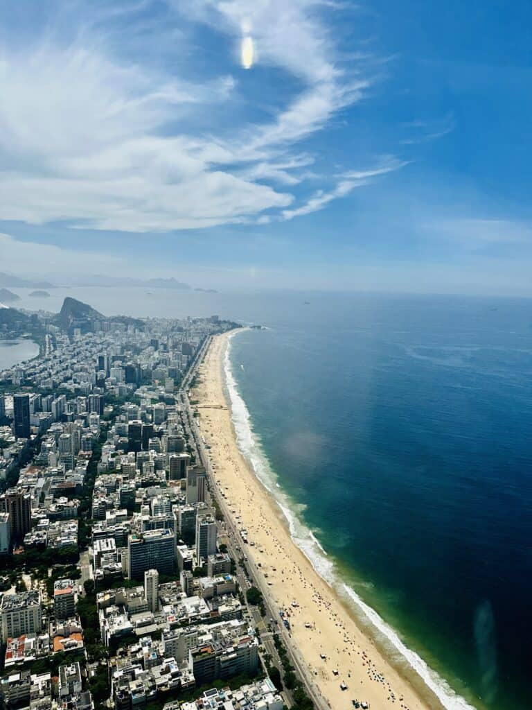 Rio from the Helicopter