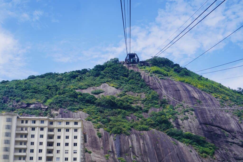 Sugarloaf mountain cable car