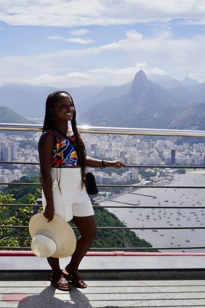 Black woman in Rio de Janeiro